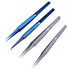 Professional  steel Repair Fly line finger print Tweezers Pliers for iPhone Sumsung pad Motherboard Maintenance 2024 - buy cheap