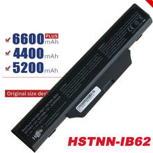 5200mAh Laptop Battery for HP COMPAQ 510 550 610 615 6720s 6730s 6735s 6820s 6830s HSTNN-IB51/LB51/IB62/OB62 Free Shipping 2024 - buy cheap