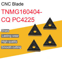 Ferramentas de corte cnc 10 peças, inserções de carboneto para ferramentas de corte tnmg16 de alta qualidade para torno mtjnr tooltitular 2024 - compre barato