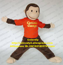 George Monkey Mascot Costume Adult Cartoon Character Outfit Suit Attract Customers Brand Plan Promotion zz8293 2024 - buy cheap