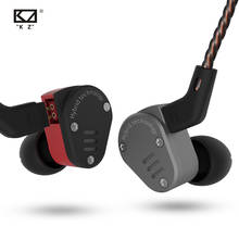 KZ ZSA-auriculares intrauditivos híbridos para DJ, audífonos internos híbridos de alta fidelidad con bajos, Monitor deportivo, con ruido, 1DD + 1BA, Envío Gratis 2024 - compra barato