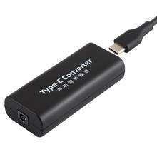 Adaptador de conector de alimentación hembra a USB-C, DC 4,5x3,0mm, tipo C, 15cm, USB-C 2024 - compra barato