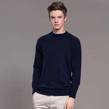 MRMT 2022 Brand Men's Cashmere Sweater Pullover Solid Color Pullover for Male Half-high Collar Base Warm Sweater 2024 - buy cheap