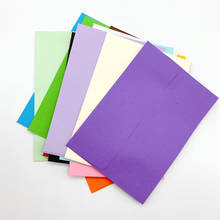Envelope decorativo de papel kraft com 10 cores fofas e doces, envelope pequeno de papel kraft 2024 - compre barato