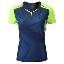 New 2020 Badminton t-shirts Women ,golf shirt Tennis shirts ,table tennis t-shirt ,Quick dry sports pingpong t-shirt sportswear 2024 - buy cheap