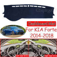 for KIA Forte 2014 2015 2016 2017 2018 YD Anti-Slip Mat Dashboard Cover Sunshade Dashmat Carpet Car Accessories Cerato K3 Vivaro 2024 - buy cheap