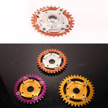 Alumínio e-bike chainring adaptador 104 bcd chainwheel aranha adaptador acessórios 2024 - compre barato