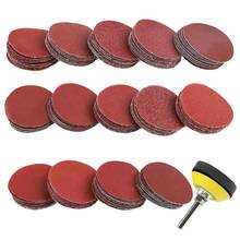 GTBL 140Pcs 2 Inch Sanding Discs Pad Kit for Drill Grinder Rotary Tools with 1/4 Inch Backer Plate Shank and Soft Foam Buffering 2024 - buy cheap