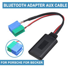 For Porsche For Becker Car Radio bluetooth Adapter Aux in Cable For Iphone Cars Electronics Accessories 2024 - buy cheap