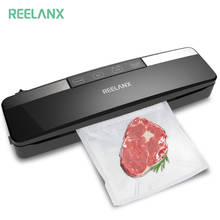 REELANX Vacuum Sealer V2 125W Built-in Cutter Automatic Food Packing Machine 10 Free Bags Best Vacuum Packer for Kitchen 2024 - buy cheap