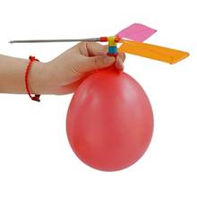 Globo de helicóptero portátil para jugar al aire libre, juguete de bola voladora, decoraciones para fiesta de cumpleaños, regalo para niños, suministros para fiesta 2024 - compra barato