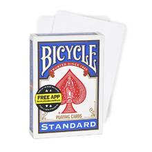 Bicycle Double Blank Playing Cards Gaff Deck Magic Cards Poker Size Special Magic Props Magic Tricks for Magician 2024 - buy cheap