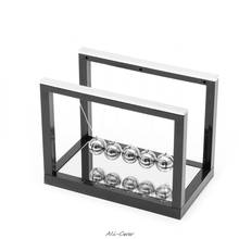 Early Fun Development Educational Desk Toy Gift Newtons Cradle Steel Balance Ball Physics Science Pendulum 2024 - buy cheap