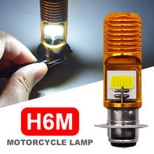 1Pcs H6M P15D-25-1 Led Motorcycle Headlight PX15D Hi/Lo Beam led Moto Motorbike Headlight Fog Light Super bright 12W 1400LM 12v 2024 - buy cheap