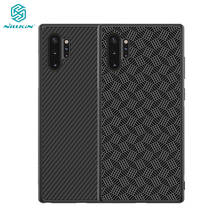 For Samsung Galaxy Note 10 10+ Plus Pro 5G Case NILLKIN Synthetic Fiber Carbon PP Plastic Back Cover For Samsung Note10 Plus 2024 - buy cheap