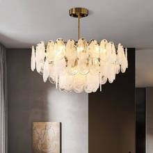 Lustre de cristal francês para sala de estar, luminária decorativa de luxo, disponível em várias cores 2024 - compre barato