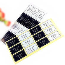 1200Pcs/lot Classic color matching with Thank you design Packaging Seal Sticker 2024 - buy cheap