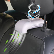 Охлаждающий вентилятор для автомобиля, 3 скорости, регулируемая USB, автоматический портативный пластиковый кулер с низким уровнем шума 2024 - купить недорого