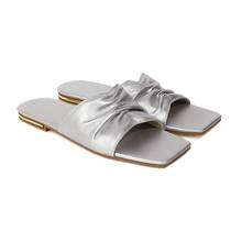 Zapatillas de verano para mujer, chanclas informales a la moda, zapatos planos para exteriores, sandalias geniales, talla 43, M-41, 2021 2024 - compra barato