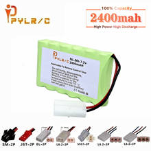 7.2v Rechargeable Battery For Rc toys Cars Tanks Robots Gun Boat With Tamiya Plug NiMH Battery AA 7.2v 2400mAh Battery Pack 1Pcs 2024 - buy cheap