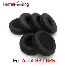 Almohadillas de oreja Homefeeling para Zealot B20 B26, almohadillas de oídos redondas universales de Leahter, almohadillas de repuesto para oreja 2024 - compra barato