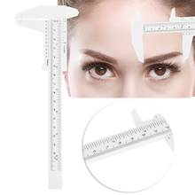 8Type Tattoo Eyebrow Ruler Eyebrow Measure Balance Extension Ruler Shape Stencil 2024 - buy cheap