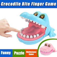Crocodilo de brinquedo pequeno, brinquedo criativo de tamanho pequeno para morder, jogo para boca ou dentista, festa em casa, jogo de festa, novo, 2021 2024 - compre barato