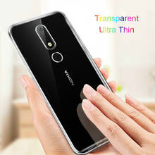 Funda transparente de silicona suave para teléfono Nokia, 5,1 Plus, X5, 2018, 5,86 pulgadas, ultrafina, Nokia5.1 Plus, X5 TA-1109 2024 - compra barato