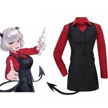 Unisex Anime Cos Helltaker Marina Cosplay Costumes School Uniform Suits Sets 2024 - buy cheap