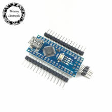 Контроллер Nano v3.0 совместимый с arduino, 50 шт./лот, USB-драйвер nano CH340, без кабеля, Thinary Atmega328 Series 2024 - купить недорого