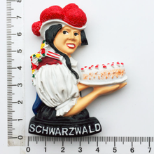 Pegatinas magnéticas de resina hechas a mano para refrigerador, decoración creativa para el hogar, Bosque Negro en Alemania 2024 - compra barato