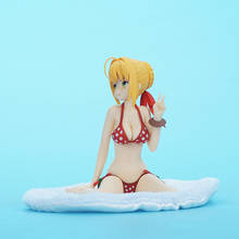 Anime Fate extella Apocrypha Saber Nero Swimwear Ver.  Swimsuit Bikini Sexy Girls Model PVC Action Figure 2024 - buy cheap