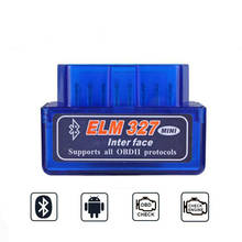 Elm327 v1.5 bluetooth/wifi obd2 v1.5 mini elm 327 pic18f25k80 chip ferramenta de diagnóstico automático obdii protocolo para android/ios/windows 2024 - compre barato