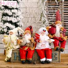 Куклы Санта-Клауса, рождественские украшения для дома, рождественские подарки для детей, Рождественский подарок 2021, Рождественский Декор, новый год 2024 - купить недорого