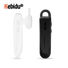 Mini auricular Bluetooth estéreo, Auriculares inalámbricos con Bluetooth Universal, auricular manos libres con micrófono para IPhone y Android 2024 - compra barato