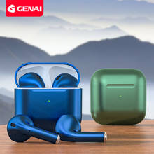 Genai Mini Pro 4 TWS Wireless Headphone Bluetooth 5.0 Earphones Sport Earbuds Headset With Mic Touch Bass Stereo Earphones Music 2024 - buy cheap