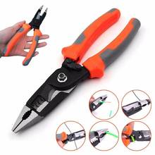 Dreamburgh Hot 8 " Inch 6-in-1 Multifunctional Electrician Stripping Wireplier Crimping Pliers Cutting Pliers Needle Nose Pliers 2024 - buy cheap