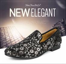 Men Shoes 2020 Sneakers Handmade Mens Loafers Party and Wedding Men Luxury Brand Shoes Banquet Plus size Mens Fashion Loafers 2024 - buy cheap