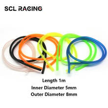 SCL Racing 1M Motorcycle Moto Fuel Pipe Tubing Petrol Line Synthetic Gas Line Hose Tube Leaded And Unleaded Oil Dirt Fuel 2024 - buy cheap