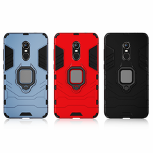 Capa de celular armadura, capa à prova de choque para xiaomi redmi note 4 4x, anel de suporte, traseira para xiaomi redmi note 4x note4 4 x funda 2024 - compre barato