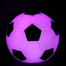 Changing Football LED Night Light Xmas Mood Party Decoration Children Cute Night Lamp Bedroom Light 2024 - buy cheap