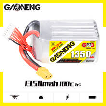 Gaoneng GNB-batería Lipo con enchufe XT60 para Dron de carreras, cuadricóptero, helicóptero, piezas de coche, 1350mAh, 22,2 V, 100C, novedad 2024 - compra barato