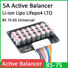 5A Active Equalizer 6S 7S 8S Balance board Li-ion Lifepo4 LTO Lithium Battery BMS Energy transfer board CELLS 2.2V 3.2V 3.7V 2024 - buy cheap