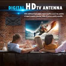 Nueva antena Digital de TV para interior, amplificador de señal, ganancia de señal HDTV, receptor de TV de Alta 50dBi para antena 4K UHD X5G3 2024 - compra barato