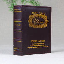 6 Inch Classical Photo Albums Inter-leaf Type 200 Sheet Picture Storage PU Retro Photo Album Photography Family Memory Scrapbook 2024 - buy cheap