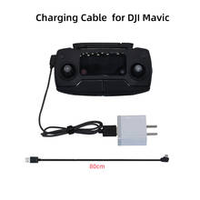 USB-кабель зарядный нейлоновый для DJI Mavic Pro Mavic 2 Zoom Pro Air Drone, 80 см 2024 - купить недорого