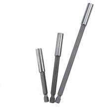 3PCS 60mm-150mm 1/4" Hex Rod Shank Long Handle Screwdriver Bit Holder Quick Change Extension Hand Tools 75mm Socket 2024 - buy cheap