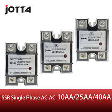 Однофазное твердотельное реле SSR-10AA/25AA/40AA AC control AC SSR 2024 - купить недорого