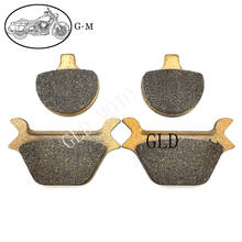 motorcycle Front Rear brake pads For Harley Davidson SPORTSTER/53C Custom XL/XLH/XLCH/XLS/XLX Late 1987-1999 2024 - buy cheap