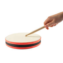 8 дюймовый ручной барабан, музыкальный перкуссионный ручной барабан, деревянная рама Bodhran с молотком для начинающих, детская музыкальная игрушка 2024 - купить недорого